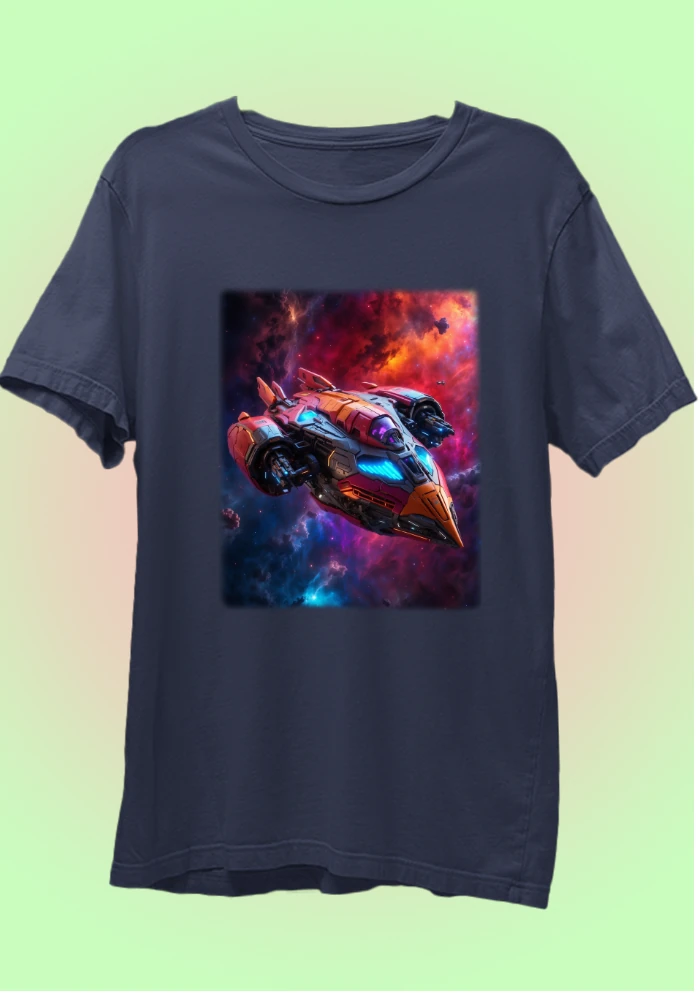 Spaceship Nebula Tshirt