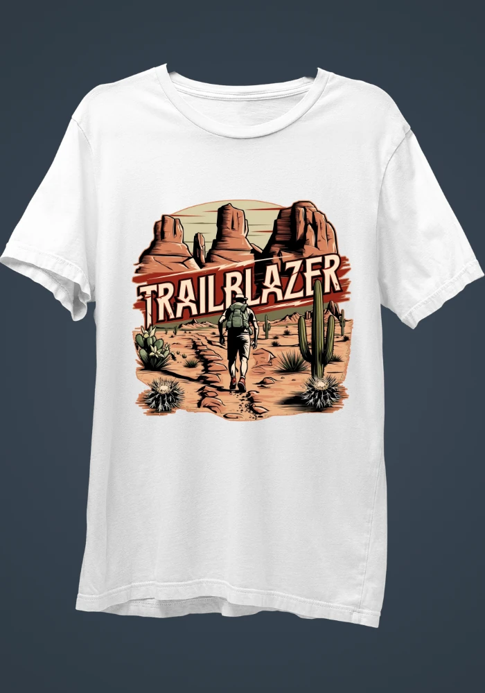 Trailblazer White T-Shirt.