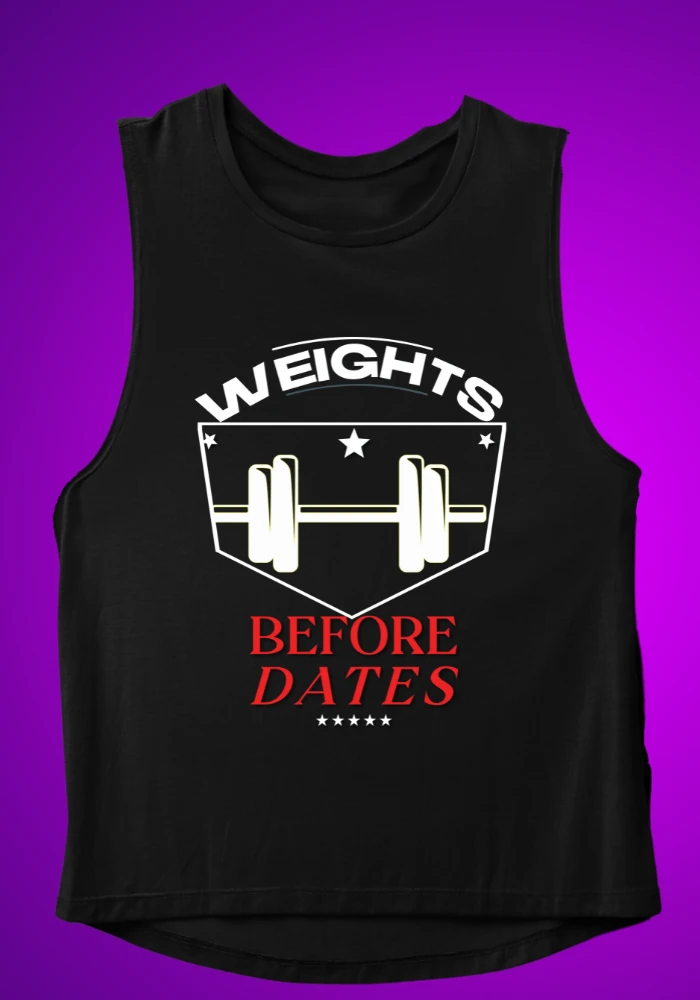 weights before dates gym vest