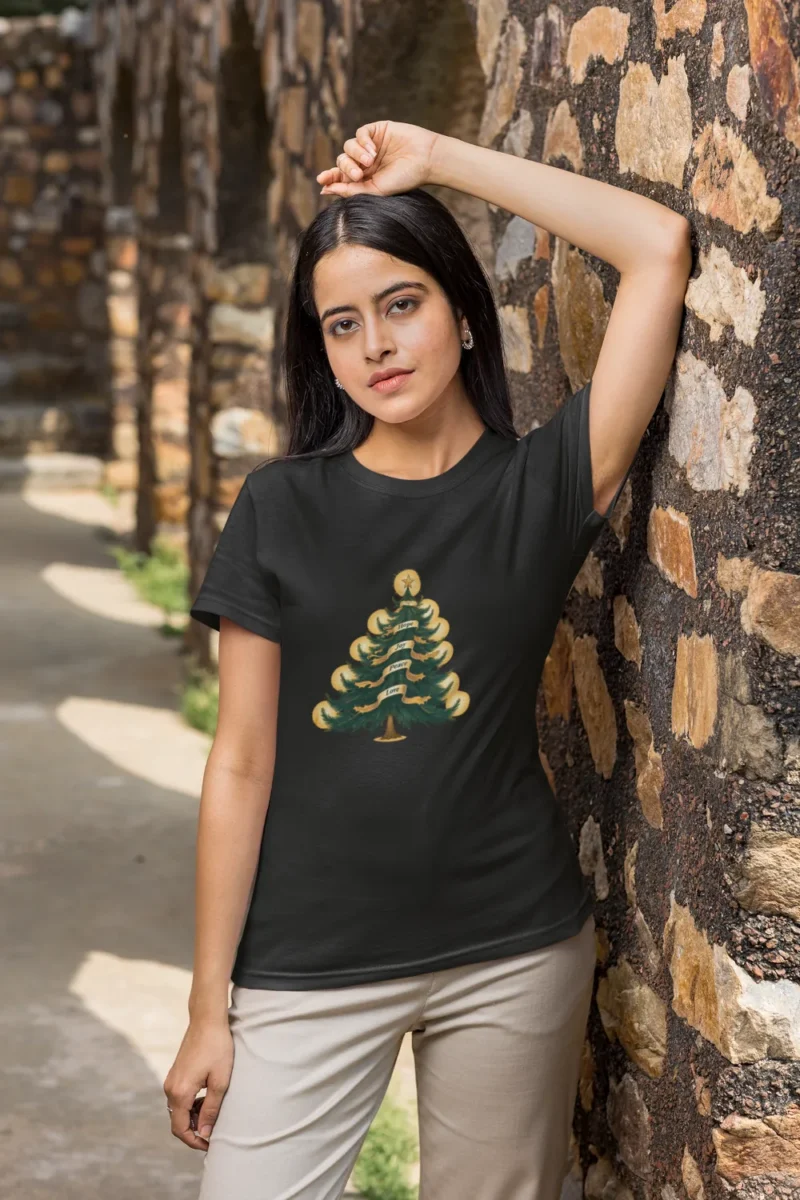 Hope Joy Peace Love Christmas Tees - Image 2