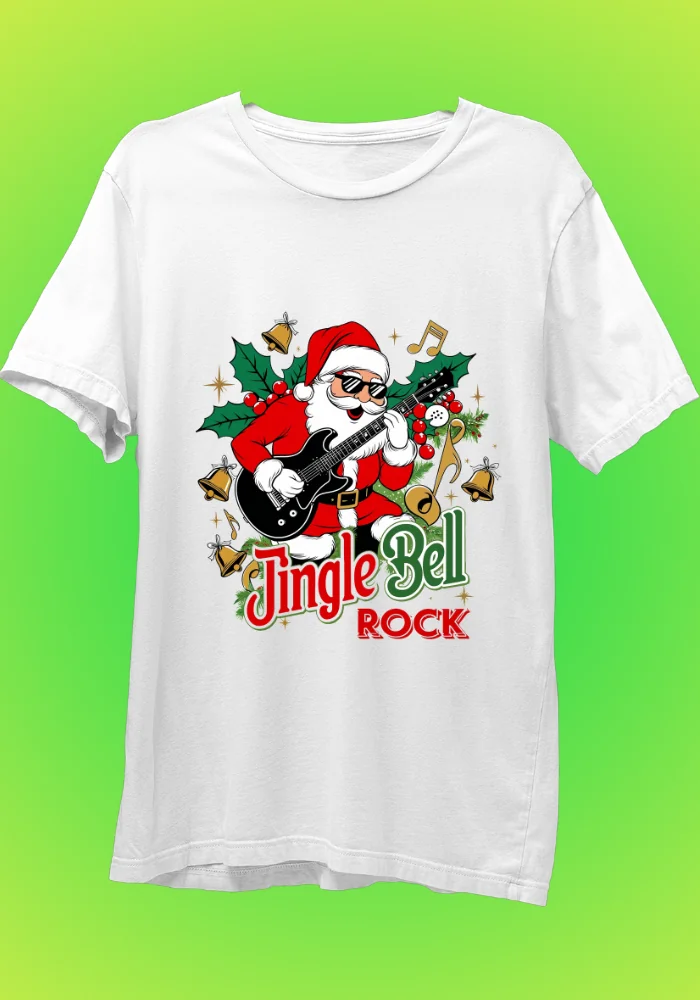 Jingle Bell Rock White T-Shirt